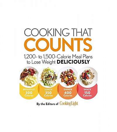 Coperta cărții Cooking That Counts: 1,200 to 1,500-Calorie Meal Plans to Lose Weight Deliciously