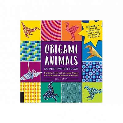 Origami Animals Super Paper Pack: Folding Instructions and Paper for Hundreds of Beasts and Birds