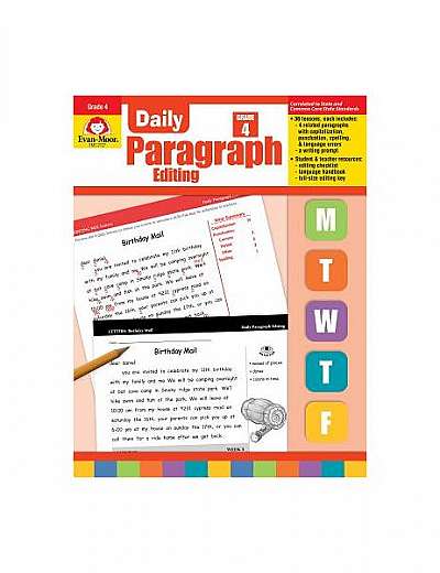 Daily Paragraph Editing, Grade 4