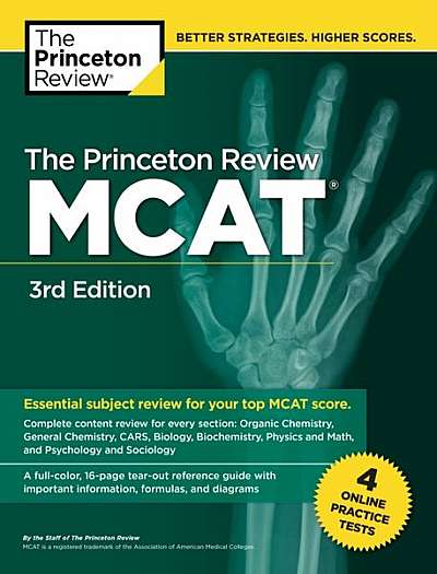 Coperta cărții The Princeton Review McAt, 3rd Edition: 4 Practice Tests + Complete Content Coverage
