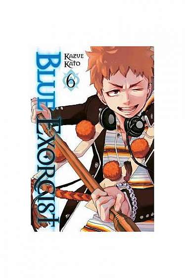 Coperta cărții Blue Exorcist, Volume 6