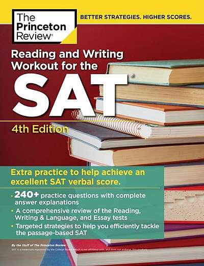 Coperta cărții Reading and Writing Workout for the Sat, 4th Edition