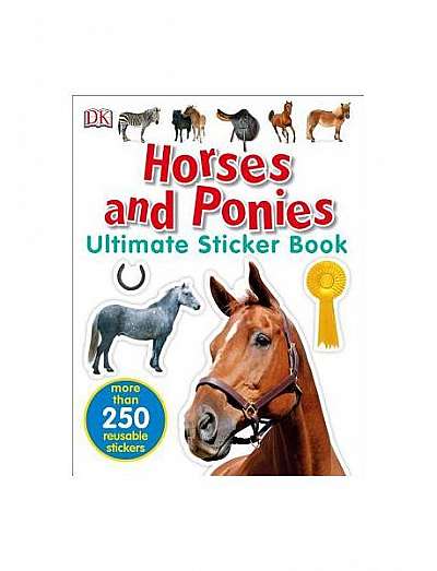 Ultimate Sticker Book: Horses and Ponies