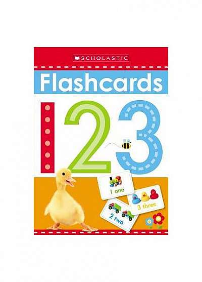 Coperta cărții Flashcards: 123 (Scholastic Early Learners)