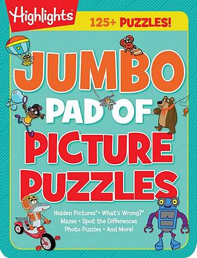 Jumbo Pad of Picture Puzzles