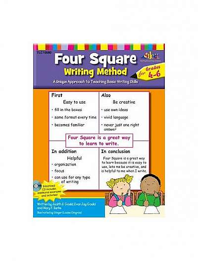Four Square: Writing Method Grades 4-6 W/Enhanced CD: A Unique Approach to Teaching Basic Writing Skills