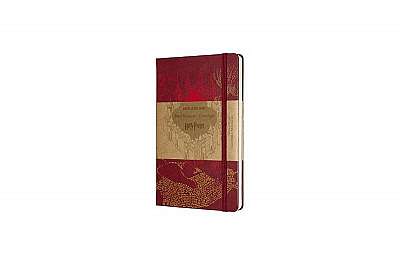 Moleskine Ltd. Edition Notebook, Harry Potter, Marauder's Map, Large, Ruled, Hard Cover (5 X 8.25)