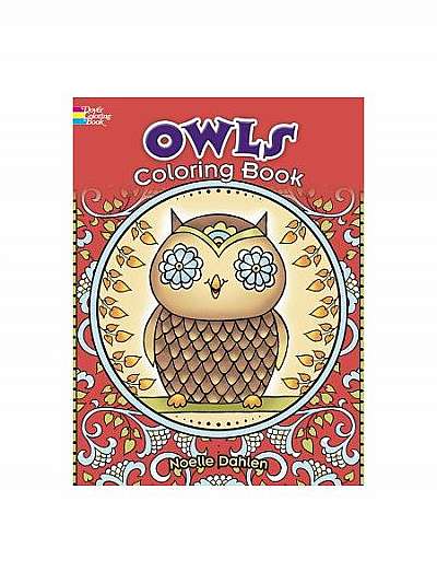 Owls Coloring Book