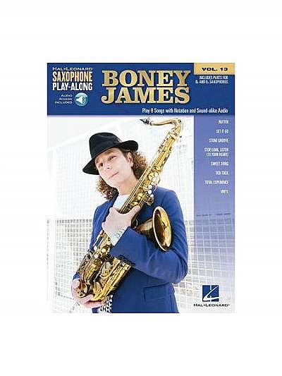 Coperta cărții Boney James: Saxophone Play-Along Volume 13