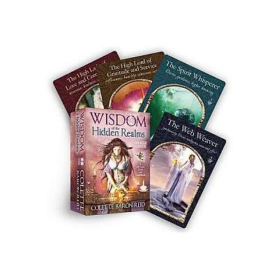 Wisdom of the Hidden Realms Oracle Cards: A 44-Card Deck and Guidebook