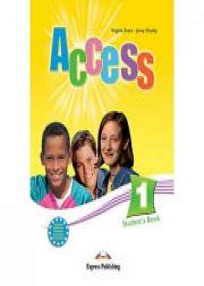 Access 1 Student's Book. Curs de limba engleza pentru clasa a V-a ( Virginia Evans )