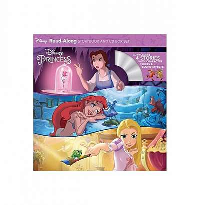 Disney Princess Read-Along Storybook and CD Boxed Set