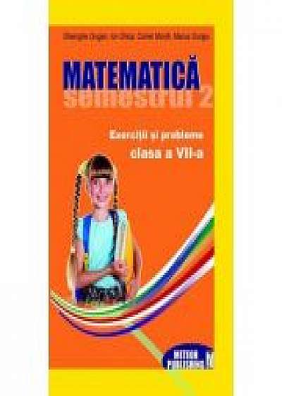 Matematica. Exercitii si probleme clasa a VII-a, sem. II 2012-2013 - Ion Ghica