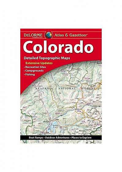 Delorme Colorado Atlas & Gazetteer 12e