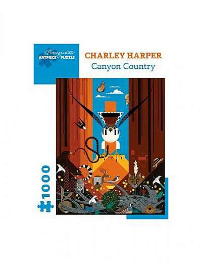 Charley Harper: Canyon Country 1000-Piece Jigsaw Puzzle