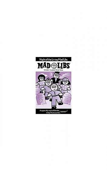 Coperta cărții Night of the Living Mad Libs