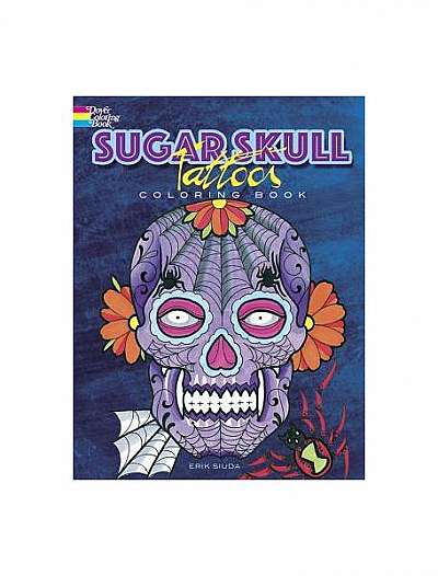 Sugar Skull Tattoos Coloring Book