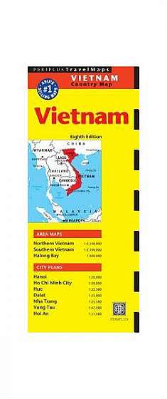 Vietnam Travel Map Eighth Edition