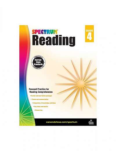 Spectrum Reading Workbook, Grade 4