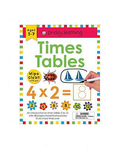 Wipe Clean Workbook: Times Tables (Enclosed Spiral Binding)