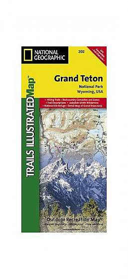 Grand Teton National Park: Trails Illustrated - National Park Maps