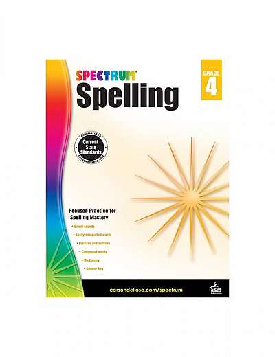 Spectrum Spelling, Grade 4