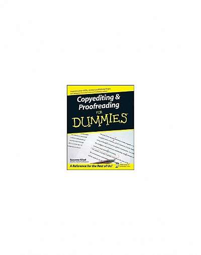 Coperta cărții Copyediting & Proofreading for Dummies