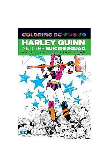 Coloring DC: Harley Quinn & the Suicide Squad