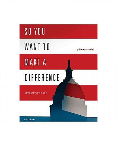 Coperta cărții So You Want to Make a Difference