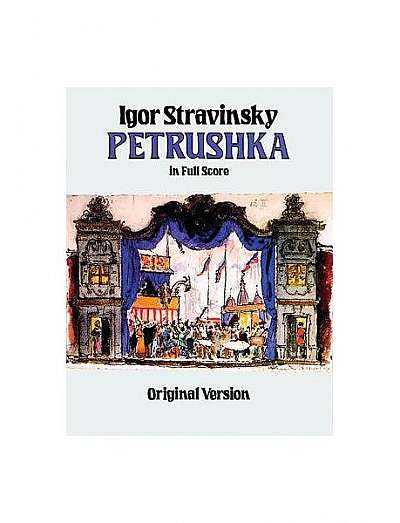Coperta cărții Petrushka in Full Score: Original Version