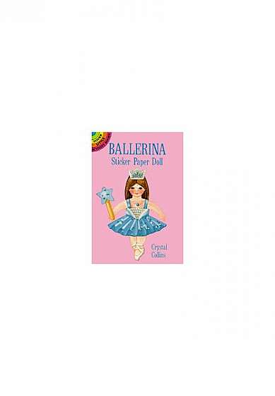 Coperta cărții Ballerina Sticker Paper Doll [With Clothes]
