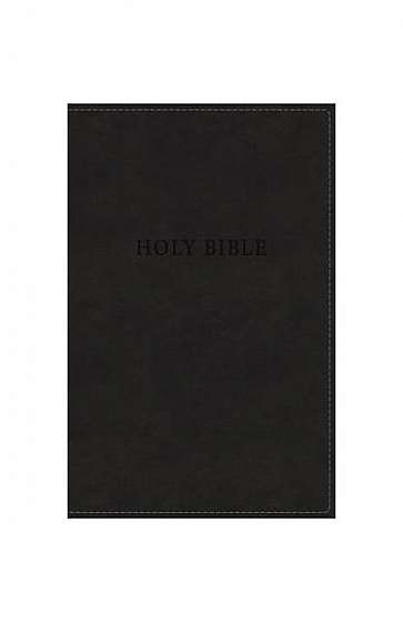 KJV, Deluxe Gift Bible, Imitation Leather, Black, Red Letter Edition