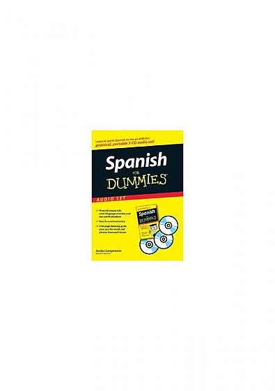 Spanish for Dummies Audio Set [With Spanish for Dummies Reference Book]