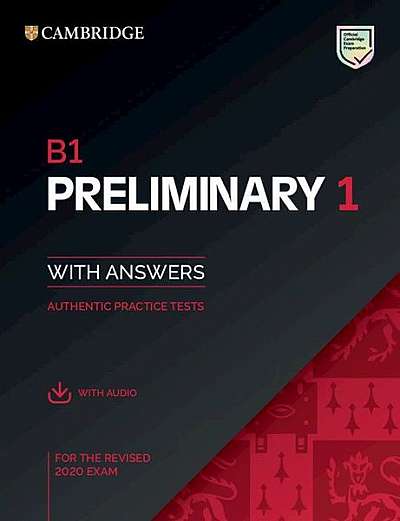 B1 Preliminary 1 for the revised 2020 exam, with answers and with audio