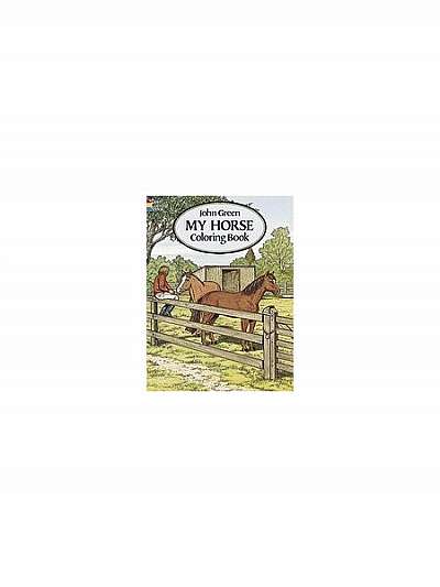 Coperta cărții My Horse Coloring Book