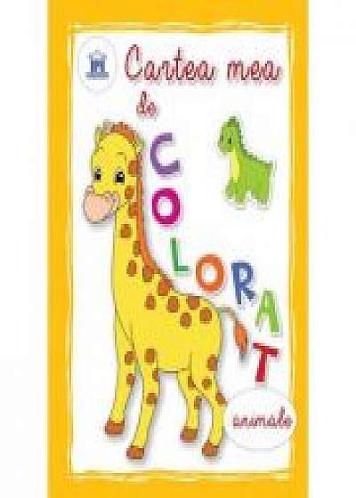 Coperta cărții Cartea mea de colorat. Animale