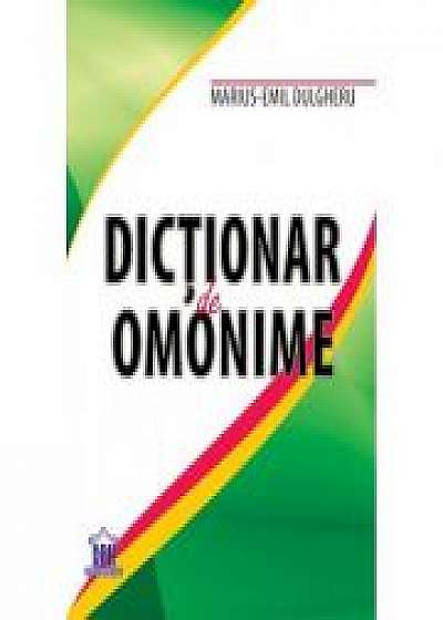Dictionar de omonime - Marius-Emil Dulgheru