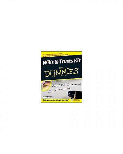 Wills & Trusts Kit for Dummies [With CDROM]