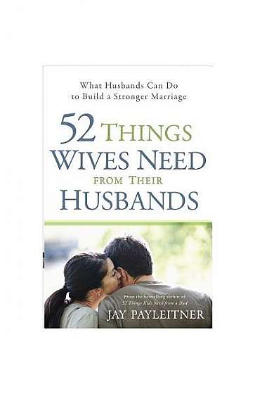 Coperta cărții 52 Things Wives Need from Their Husbands: What Husbands Can Do to Build a Stronger Marriage