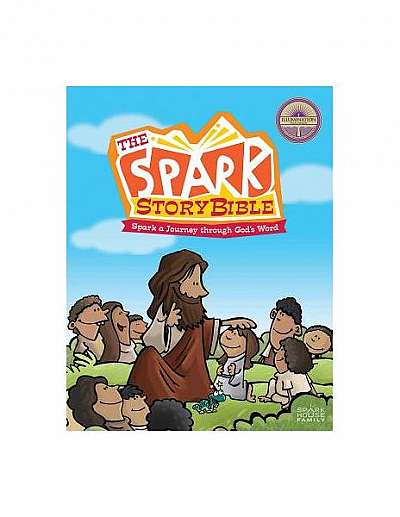 Coperta cărții The Spark Story Bible: Spark a Journey Through God's Word