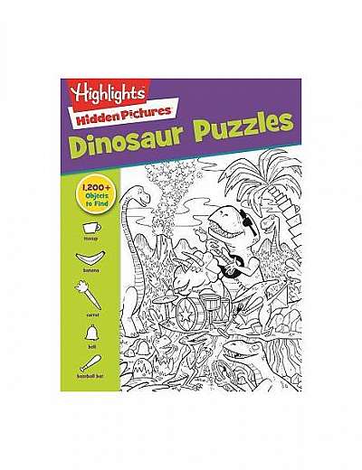 Coperta cărții Dinosaur Puzzles