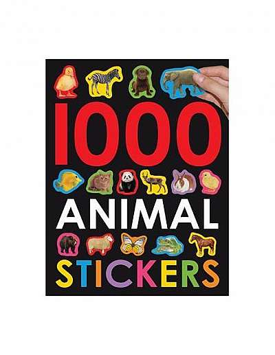Coperta cărții 1000 Animal Stickers