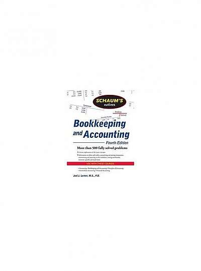 Coperta cărții Schaum's Outline of Bookkeeping and Accounting