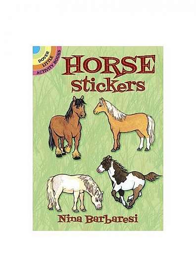 Coperta cărții Horse Stickers