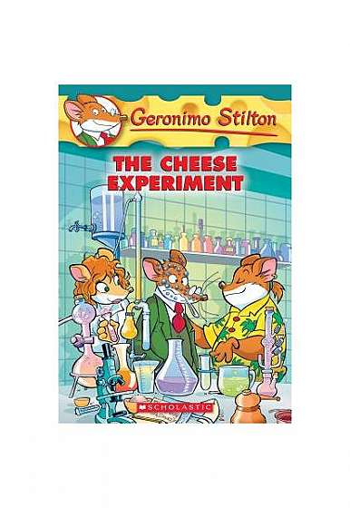Coperta cărții The Cheese Experiment (Geronimo Stilton #63)