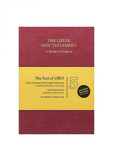 Ubs5 Greek New Testament-FL-Reader