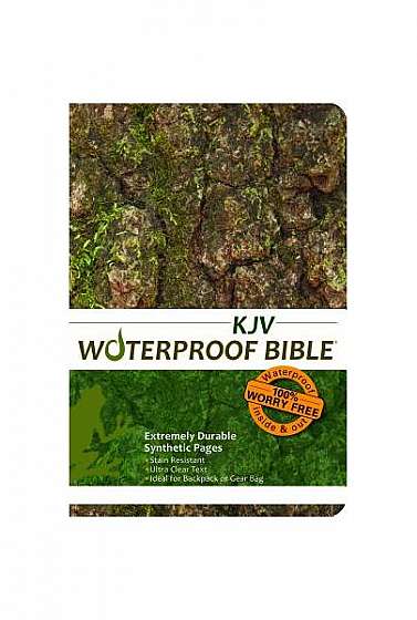 Waterproof Bible-KJV-Tree Bark