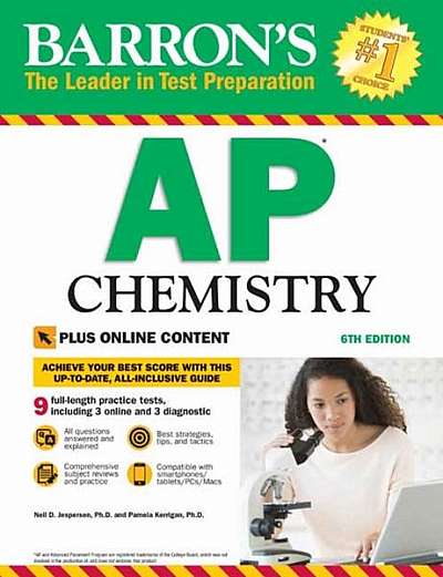 Barron's AP Chemistry, 9th Edition: With Bonus Online Tests