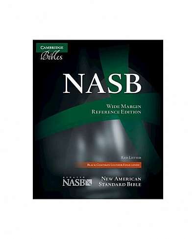 Wide-Margin Reference Bible-NASB