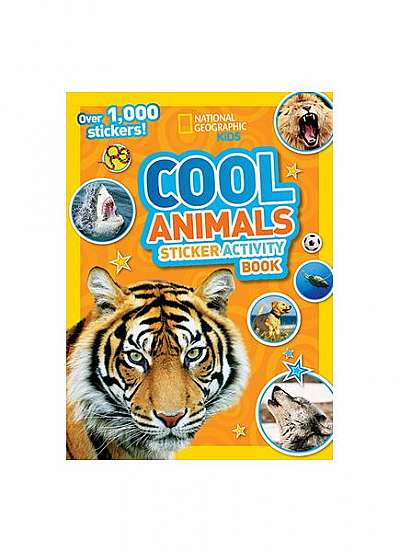 National Geographic Kids Cool Animals Sticker Activity Book: Over 1,000 Stickers!